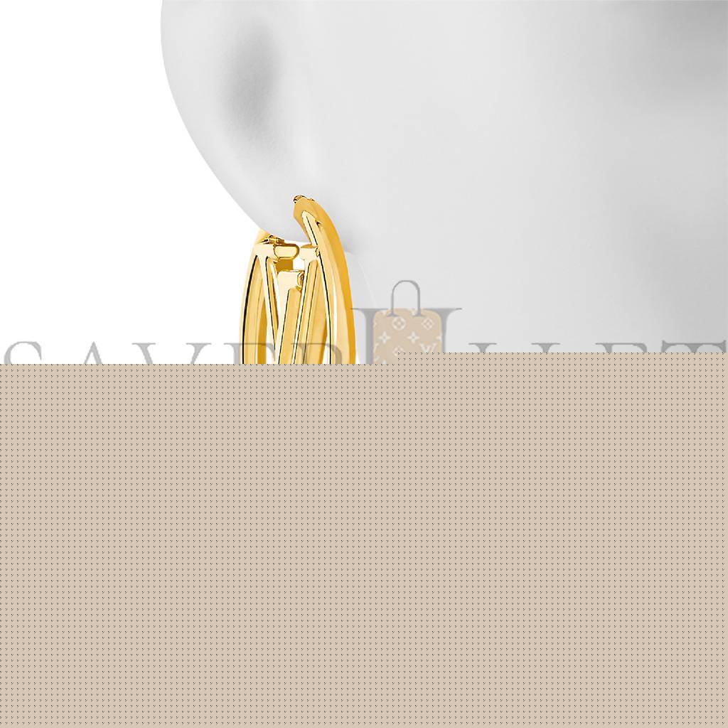 l**is V*t*n l**ise hoop gm earrings m64288